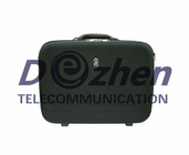Portable Mobile Phone Jammer , Cell Phone Blocker Small RF Power Handbag Design